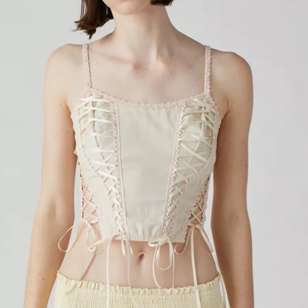 ISO (in search of) UO Cristin Lace-Up Corset Top